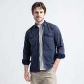 قميص أساسي L/S بجيبين - SH-327 S25